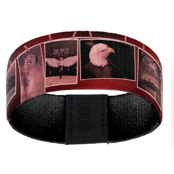 ZOX "ALWAYS DEVELOPING" #481 Turtle Eagle Cat NEW Sold Out Collectible Wristband - Picture 8 of 14